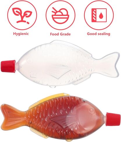 Pretyzoom 100pcs زجاجات Ketchup Mini ، 8 مل من زجاجات الضغط القابلة للتصرف لصلصة الصويا ، موزع الخل ، حاويات توابل البلاستي in Saudi Arabia