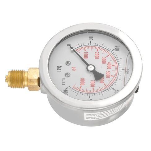 GaugePressu الضغط الهيدروليكي 0 600BAR G 1 4 " in Saudi Arabia