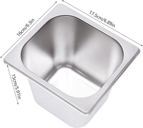 Bain Marie Buffet 4 -PAN 850W طاولة البخار الكهربائية أكثر دفئًا مع الأغطية - سعة الفولاذ المقاوم للصدأ التجاري 21.2QT (20L) للمطاعم والتموين والبوفيهات in Kuwait