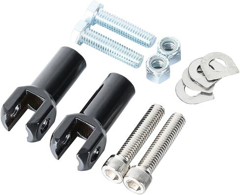 TCMT Chrome Foot Peg Supports Mounts Clevis Kits Fits For Harley Softail Standard Softail Springer Deuce Heritage Softail Classic Fatboy 2000-2006 in Saudi Arabia