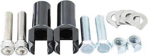 TCMT Chrome Foot Peg Supports Mounts Clevis Kits Fits For Harley Softail Standard Softail Springer Deuce Heritage Softail Classic Fatboy 2000-2006 in Saudi Arabia