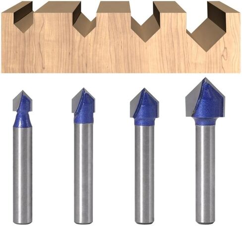 6 مم 1/4 ″ 5/16 ″ 3/8 ″ 1/2 ″ قاطع طحن بت 1pcs (6mmx6.35mm) in Saudi Arabia