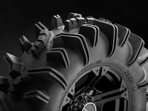 SuperATV Terminator Mud Tire - RZR, X3, General, Maverick, Ranger, Rock & All Terrain UTV - (28x10-12) in Kuwait