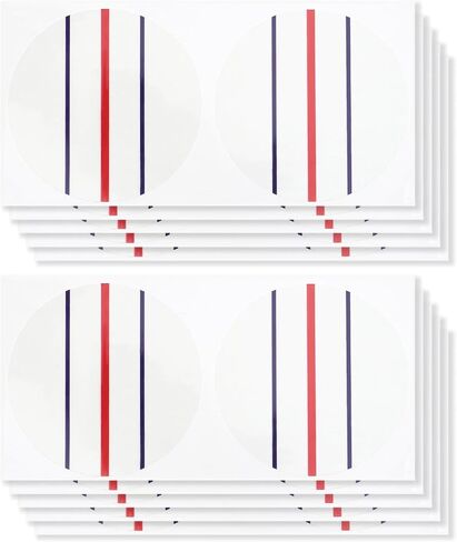 Create idea 10 Sheet (20 Circle Stickers) Golf Alignment Stickers Circle Diameter 37mm Triple Track Two Ball Putter Golf Stickers for Golf Enthusiasts in Saudi Arabia