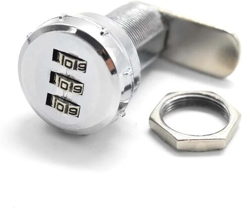 تركيبة كاميرا قفل 3 رقم 3 أرقام لمربع خزانة باب درج مخصص كلمة مرور Rarelock MMS255 1pcs (L 24mm) in Saudi Arabia