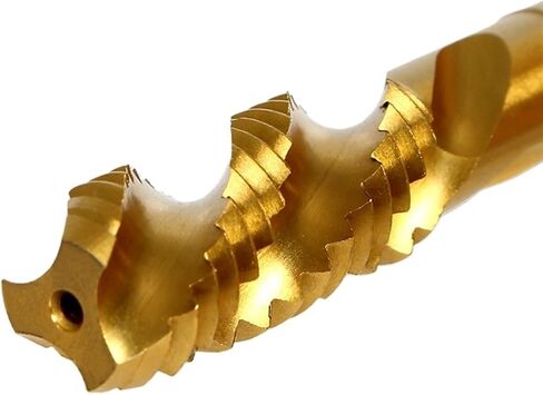 Insert Cobalt Screw Thread Tap Drill Bits Spiral Pointed Flute ST2-ST12 5Pcs(Color:Pointed Tap,Size:5PCS_ST8X1.25) in Saudi Arabia