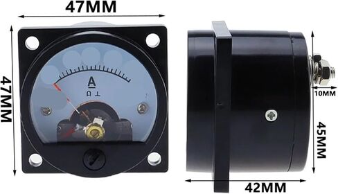 SO-45 DC AMMETER 47MMX47MM (2A) in Saudi Arabia