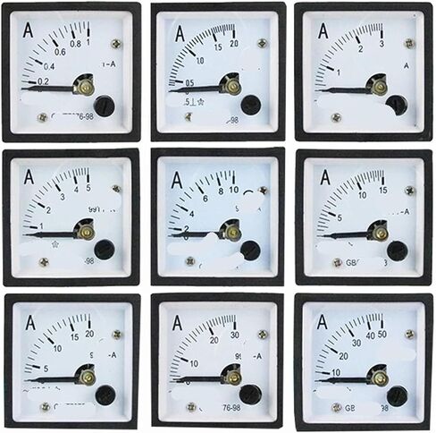 Ammeter 99T1 1A~600A Analog Panel 48X48MM(250A(5A)) in Saudi Arabia