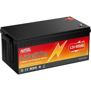 24v 60Ah LiFePO4 Lithium Battery - Low-Temp Protection,5000+ Cycles -Group 24 Grade A Lithium Iron Phosphate Battery cells, Rechargeable Battery for Trolling Motor, RV, Boat/Marine, Solar in Kuwait
