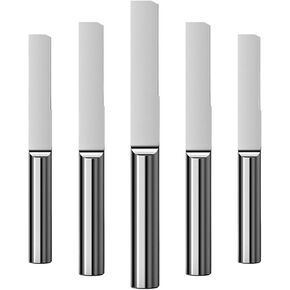 VSHARP CARBIDE 1 FLUTE PLUTE BET CNC أداة 3.175 4 6 مم مسطحة أسفل الطاحونة Acrylic MDF CORVING CONTER CUTTER (3.175x3x12) in Kuwait