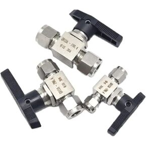 1 Pcs 304 Stainless Steel Hydraulic Pipe Ball Valve Internal Thread for Line Pipe OD 3/4/6/8/10/12/14/16/18/20MM 1/8" 1/4" 3/8" 1/2" 3/4"(8mm OD Tube) in Kuwait