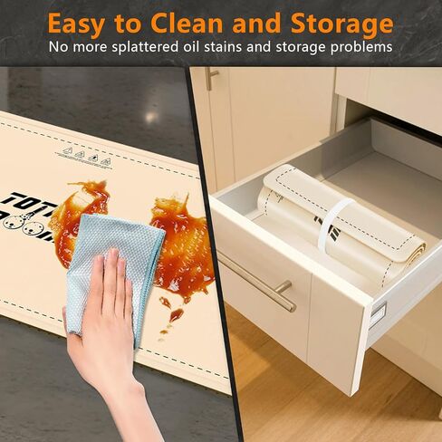 Portable Food Warming Mat - Full Surface Graphene Heating Silicone Roll-Up Design Food Warmers for Parties Buffet & Home Daily Use 6 Temperature Settings & 6 Hour Timer in Saudi Arabia