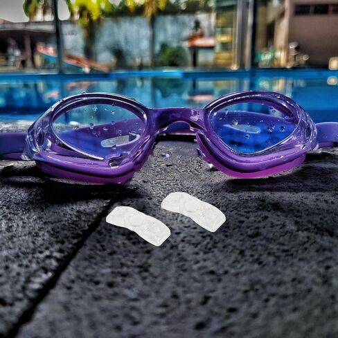 BESPORTBLE PLASTLE SWIMMING GOGGLALES: 4 مساءً زر السباحة زر حزام الرأس - موصلات حزام ملائمة عالمي لإكسسوارات السباحة in Saudi Arabia