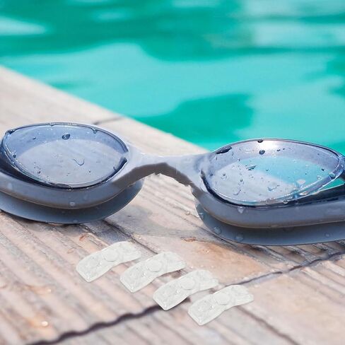 BESPORTBLE PLASTLE SWIMMING GOGGLALES: 4 مساءً زر السباحة زر حزام الرأس - موصلات حزام ملائمة عالمي لإكسسوارات السباحة in Saudi Arabia