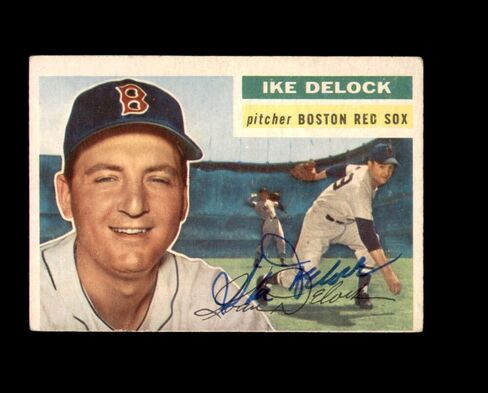 وقع Ike Delock 1956 Topps Boston Red Sox in Saudi Arabia