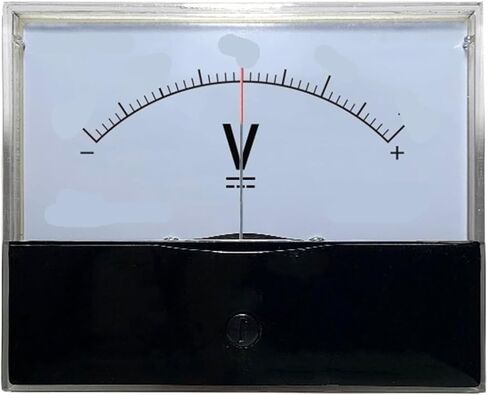 44c2 Positive and Negative Voltage Meter bidirectional 80 * 100mm(-10 to 10V) in Saudi Arabia
