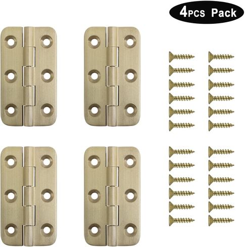 البراغي المفصلية المصنوعة من النيكل والألوان النحاسية الصلبة 2 بوصة 4pcs (النيكل المصقول 4pcs) in Saudi Arabia