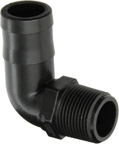 Banjo HB100/125-90 Polypropylene Hose Fitting, 90 Degree Elbow, 1" NPT Male x 1-1/4" Barbed in Saudi Arabia
