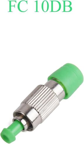 2PCS A FC Fiber Live-Mode FC Male to FC Female Connector 3DB/5DB/7DB/10DB/15DB/20DB (20DB) in Kuwait