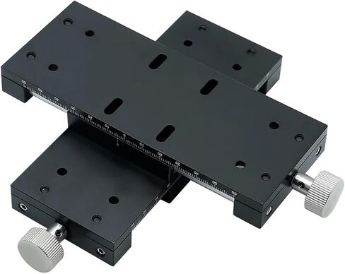 XY AXIS MANUAL MOTION MOTION TABLE TREAL TABLE TRAVER STARGE 40MM 60 مم المسمار الثلاثي الفولاذ المقاوم للصدأ in Saudi Arabia