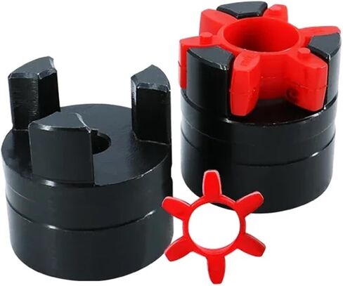 XL1 D40L66 Steel Coupling Inner Hole 10mm-25mm 2 Jaw 45# Steel for CNC Stepper Servo Motor Large Torque 20Nm Connector(XL1-10x16) in Saudi Arabia