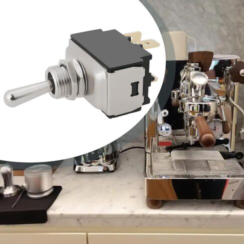 1pc 4-pin 2-position switch switch toggle التبديل الذاتي متوافق مع الصاروخ ECM R58 متوافق مع آلة appartemento espresso 3319714 in Saudi Arabia
