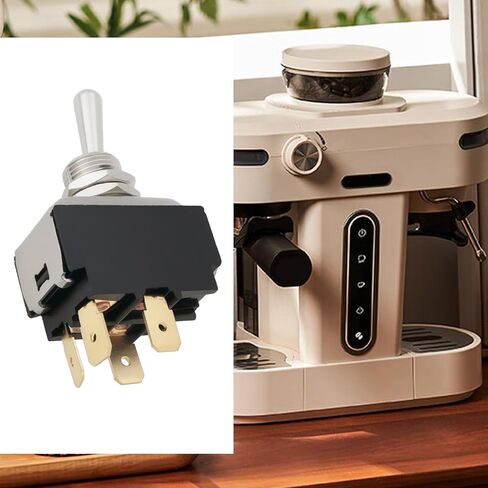 1pc 4-pin 2-position switch switch toggle التبديل الذاتي متوافق مع الصاروخ ECM R58 متوافق مع آلة appartemento espresso 3319714 in Saudi Arabia