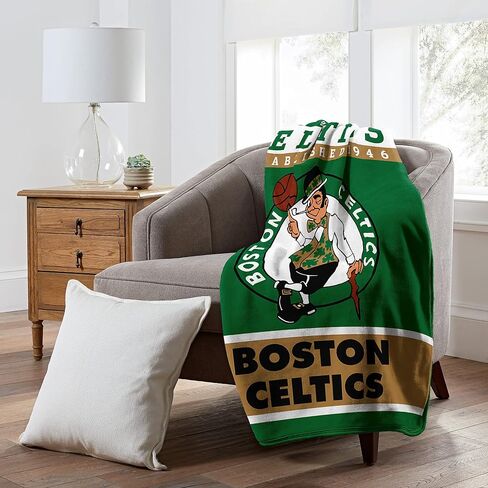 NORTHWEST NBA Polyester Raschel Throw Blanket 50X60 inch, Los Angeles Lakers in Saudi Arabia