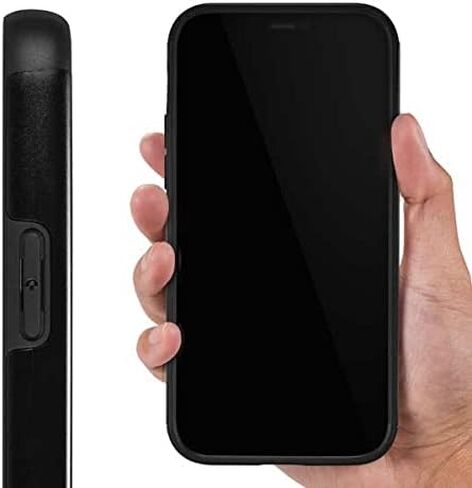 Skinit Cargo Phone Case Compatible with iPhone 13 - Officially Licensed NFL Detroit Lions Black & White Design in Saudi Arabia
