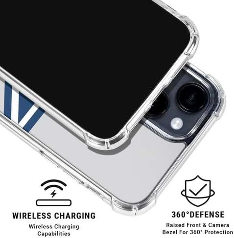 Skinit Clear Phone Case متوافق مع iPhone 14 - NFL Dallas Cowboys مرخص رسميًا in Saudi Arabia