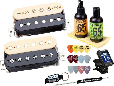 SEYMOUR DUNCAN APH -2S SLASH ALNICO II PRO HUMBUCKER SET - ZEBRA/ عكسي حزمة حمار وحشي ث/ موالف ومجموعة الرعاية in Saudi Arabia