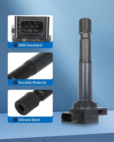 ECCPP UF522 8 ignition coils with 8 iridium Spark Plugs 7092,coils packs,for BMW 545i 645Ci 745i 745Li X5 Morgan Aero 8,UF522 CU1171 IIS063 in Saudi Arabia