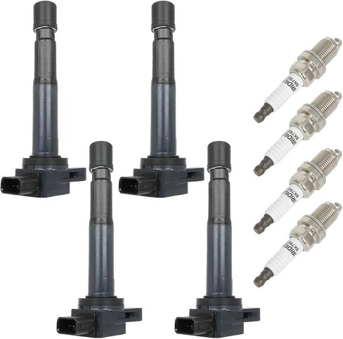 ECCPP UF522 8 ignition coils with 8 iridium Spark Plugs 7092,coils packs,for BMW 545i 645Ci 745i 745Li X5 Morgan Aero 8,UF522 CU1171 IIS063 in Saudi Arabia