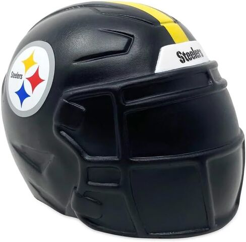Party Animal NFL Jumbo Squeezymates Helmet Pittsburgh Steelers Squeezy Helmet Figurine, Team Colors, 4" Tall in Saudi Arabia