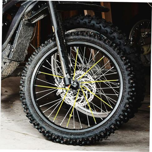 PRETYZOOM 72pcs Bike Covers Hub Protective Rim Covers for Motorbikes Heavy Duty Wraps for Dirt Bikes in Saudi Arabia