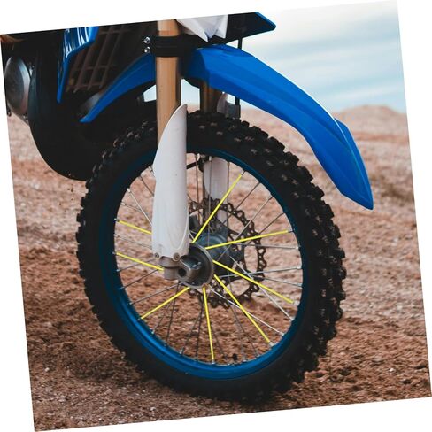 PRETYZOOM 72pcs Bike Covers Hub Protective Rim Covers for Motorbikes Heavy Duty Wraps for Dirt Bikes in Saudi Arabia