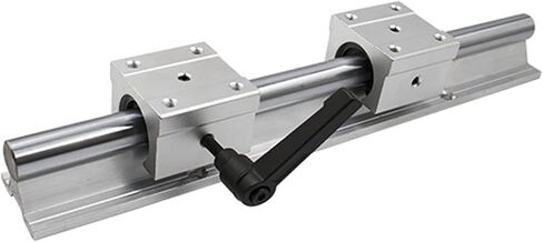 Professional 2 Sbr10 Sbr12 Sbr16 Sbr20 Sbr25 Linear Shaft Rod Rail Guide+4 Slide Bearing Blocks in Saudi Arabia