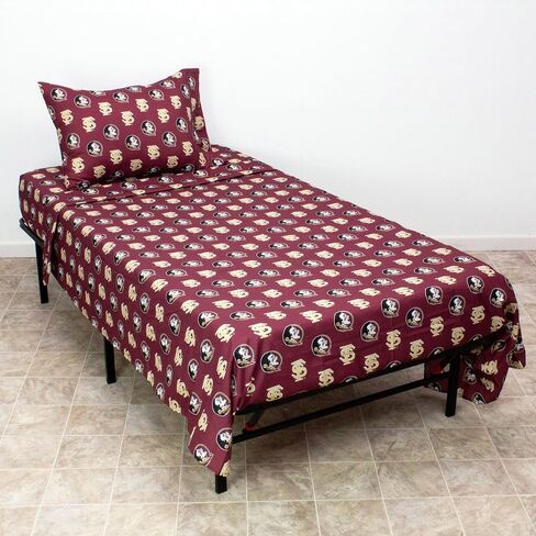 College Covers Florida State Seminoles Sheet Set, Full, Multicolor in Saudi Arabia