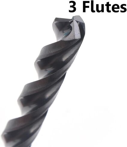 10pcs 3mm-12.5mm m35 بتات الحفر HSS 3 مثقاب تويست لفولا مقاوم للصدأ (3/4/5/6/7/8/10/11/12.5 مم) (3 مم 10pc) in Saudi Arabia