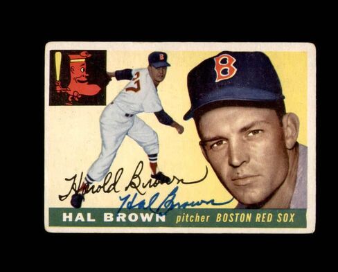 وقع Hal Brown 1955 Topps Boston Red Sox in Saudi Arabia