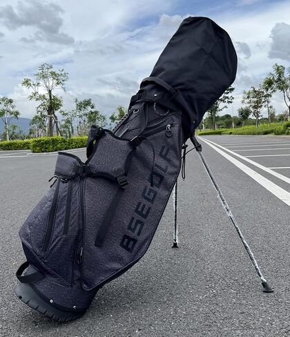 Boyea & Skulleap Golf Bag Cover غطاء المطر/غطاء محرك السيارة مع 4 أزرار نشطة تناسب أكثر من 8.5-9 بوصة من حقيبة الجولف مواد متينة مقاومة للماء سهلة الوصول in Saudi Arabia