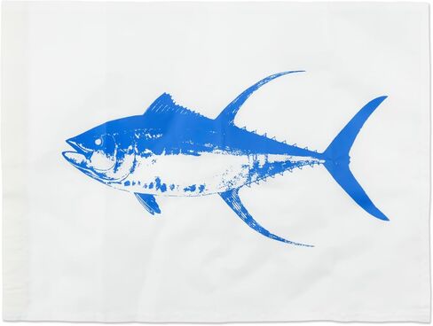 C&H Lures, Tag Flag, White T, 14 in x 8.5 in in Saudi Arabia