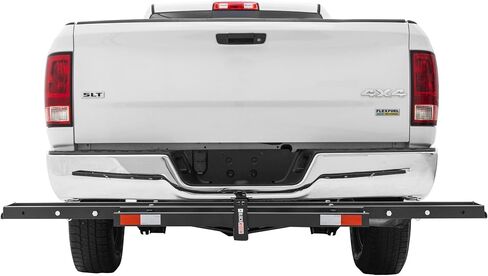 Black Widow Steel Compact Dirt Bike eBike Fat Tire Class III IV 2" Hitch Mounted Carrier with Loading Ramp, 300 lb. Capacity, Anti-Tilt Device MCC-300 in Saudi Arabia