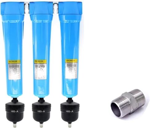 3pcs QPS 015/024/032/060 Precision Filter Dryer air Compressor Wire Oil-Water Separator AD402 Electronic Drain(035 Drain) in Saudi Arabia