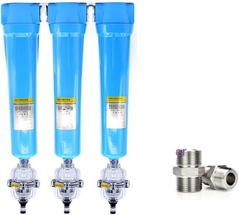 3pcs QPS 015/024/032/060 Precision Filter Dryer air Compressor Wire Oil-Water Separator AD402 Electronic Drain(035 Drain) in Saudi Arabia