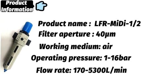 Filter Triplet Gas Source Processor Pressure regulating Valve Oil-Water Separator LFR-MINI-1I8 FRC-1I4-MINI(FRC-3I4-MIDI) in Saudi Arabia