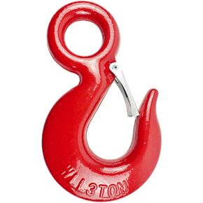 3 طن رفع هوك تزوير هوك خطاف العين مع مزلاج قفل سلسلة هوك حبال هوك 5/8 "خطاف عين زلة هوك مع مزلاج (3T) in Kuwait