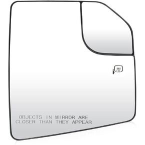 Passenger and Drive Side View Heated Mirror Glass Set for Ford F150 2015-2020, Replace L3Z17K707L+FL3Z17K707A