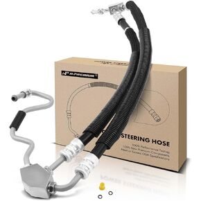 A-Premium Power Steering Pressure Hose Line Assembly Compatible with Chevrolet Impala 2012, 3.6L, Pump To Gear