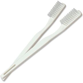 Disposable Toothbrush Bulk Pack 50 Count - Soft 30 Tuft Individually Wrapped, White Toothbrush Great for Guests, Travel, Airbnb, Hospitality - Single Use Toothbrush